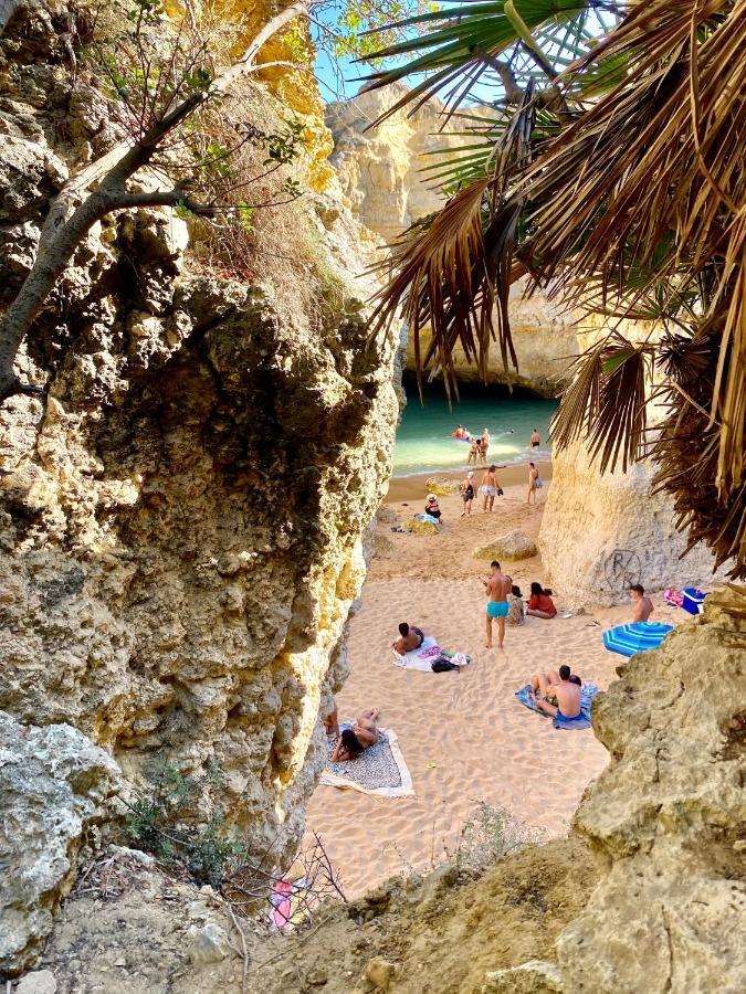 Albufeira Oldtown 330Ft Beach Parking Ac Wifi Kültér fotó